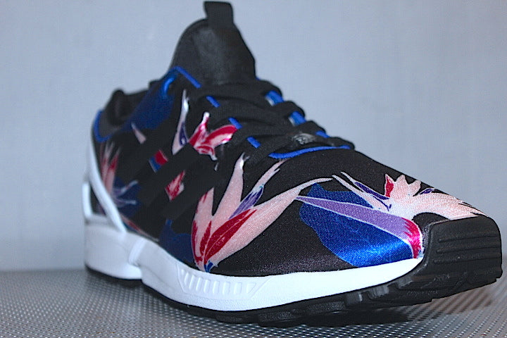 Adidas(アディダス)ZX FLUX NPS 黒フローラル