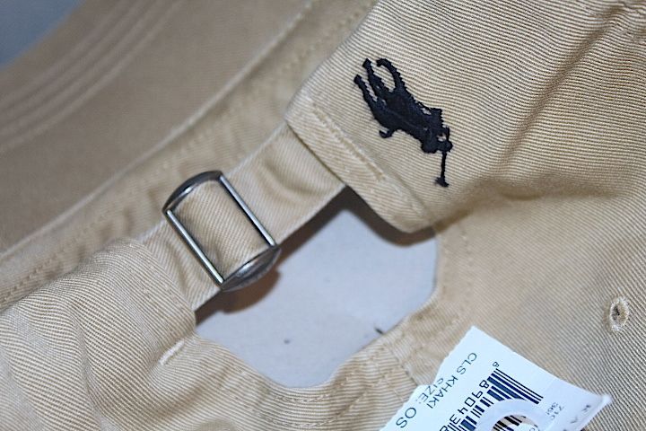 Polo Ralph Lauren(ラルフ ローレン) Script Logo Beige Cap スクリプトロゴ ベージュキャップ