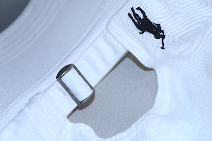 Polo Ralph Lauren(ラルフ ローレン) Script Logo White Cap スクリプトロゴ ホワイトキャップ