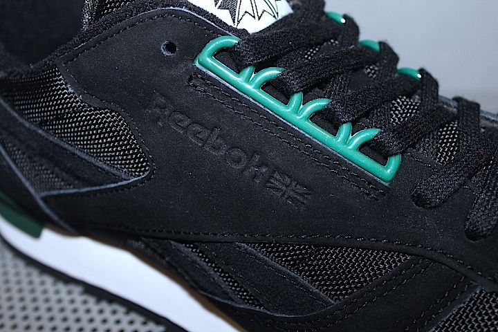 Reebok(リーボック) Classic Leather クラシックレザー Black/Dark Green ブラック/ダークグリーン