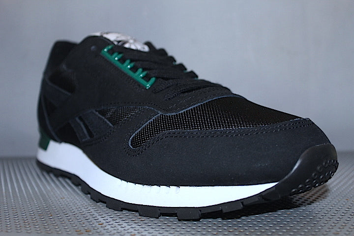 Reebok(リーボック) Classic Leather クラシックレザー Black/Dark Green ブラック/ダークグリーン