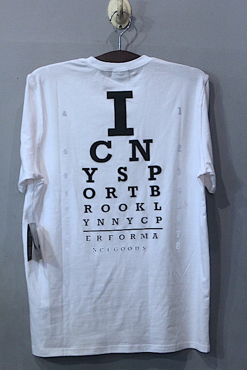 ICNY(アイスコールドニューヨーク) Eye See 3M Reflective T-Shirt White