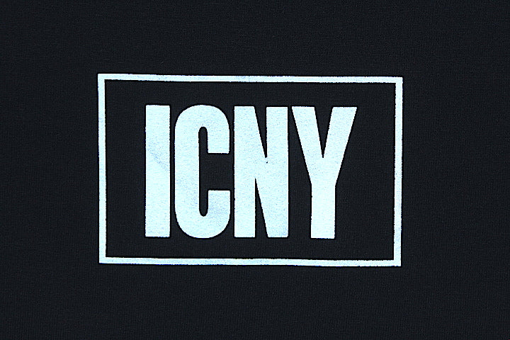 ICNY(アイスコールドニューヨーク) Panel 3M Reflective T-Shirt White/Black