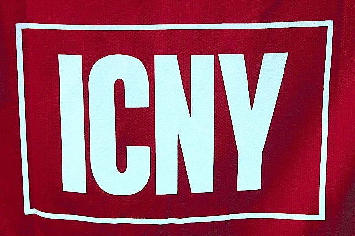 ICNY(アイスコールドニューヨーク) Sport Mesh 3M Reflective Tank White Red