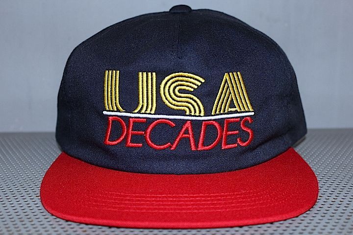 The Decades Hat Co.(ディケイド ハット) '76 Team USA Snapback Cap Navy Red Olympic