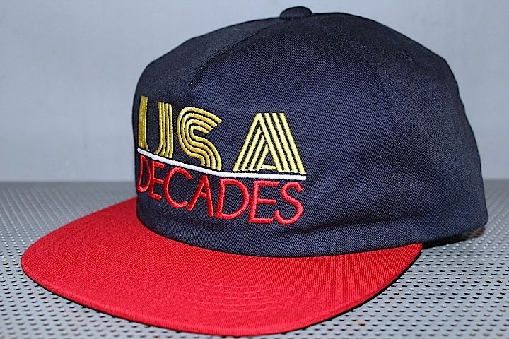 The Decades Hat Co.(ディケイド ハット) '76 Team USA Snapback Cap Navy Red Olympic