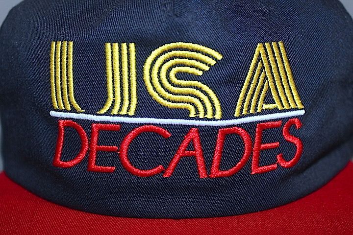 The Decades Hat Co.(ディケイド ハット) '76 Team USA Snapback Cap Navy Red Olympic