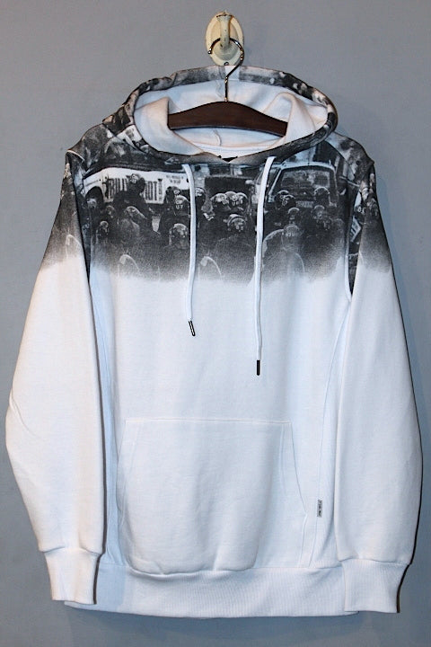 Publish(パブリッシュ)Revolt Pullover Parka Hoody Sweat White