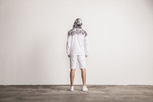 Publish(パブリッシュ)Revolt Pullover Parka Hoody Sweat White