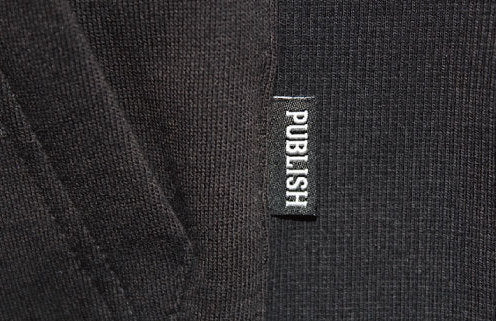 Publish(パブリッシュ)Revolt Pullover Parka Hoody Sweat Black