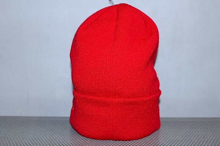 Basic Cuff Knit Cap Team Logo NewYork Yankees Red