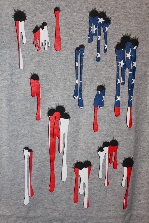 Deadline(デッドライン) Old Glory Tee Gray