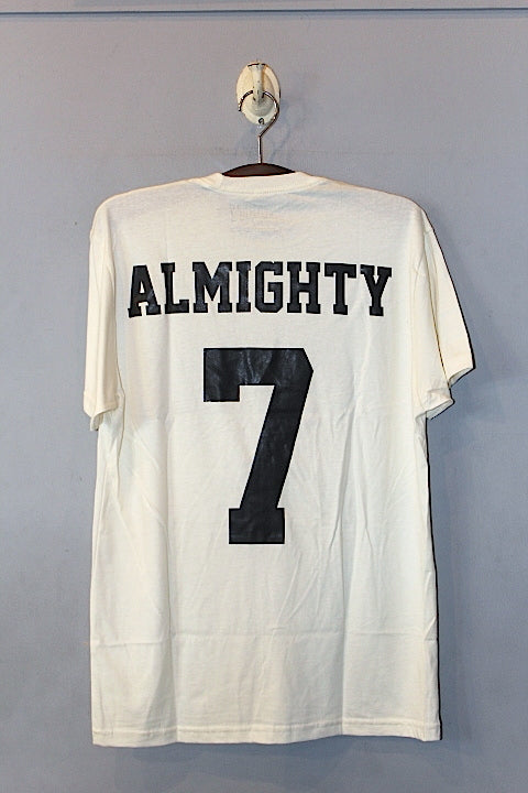 Almighty 7(オールマイティーセブン) Jesus S/S Tee Natural Tシャツ