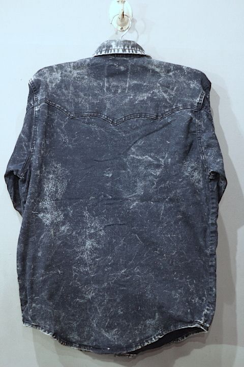 Copper Rivet(コッパーリベット)Denim Chemical Wash L/S Western Shirts Indigo
