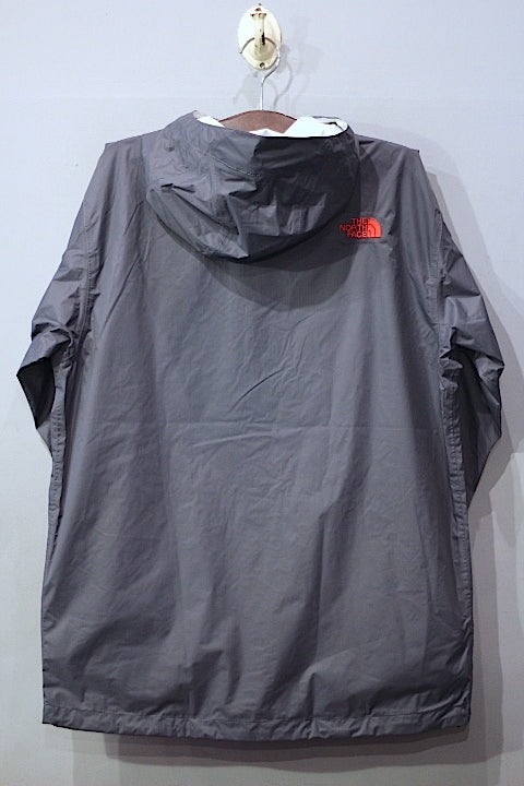 The North Face(ノース フェイス) Hyvent 2.5L Face Mountain Jacket Grey Red