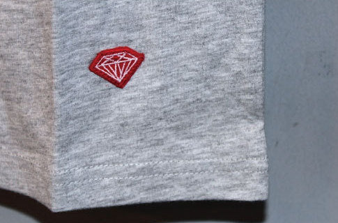 Diamond Supply Co(ダイアモンド サプライ) Diamond Arch S/S Tee Heather Grey Tシャツ