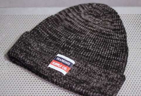 Diamond Supply Co(ダイアモンド サプライ) Supply Beanie Black ビーニー