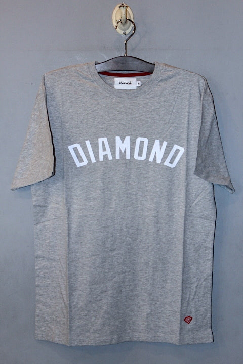 Diamond Supply Co(ダイアモンド サプライ) Diamond Arch S/S Tee Heather Grey Tシャツ