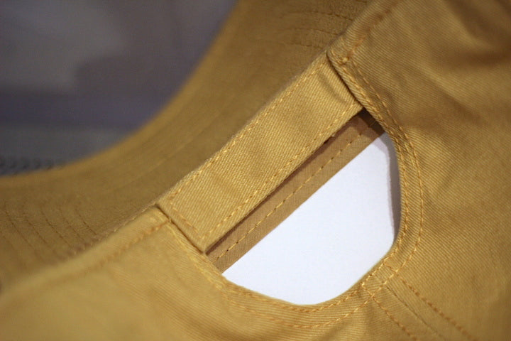 Timberland(ティンバーランド) Cotton Leather Patch Tree Logo Ball Cap Mustard コットン キャップ マスタード