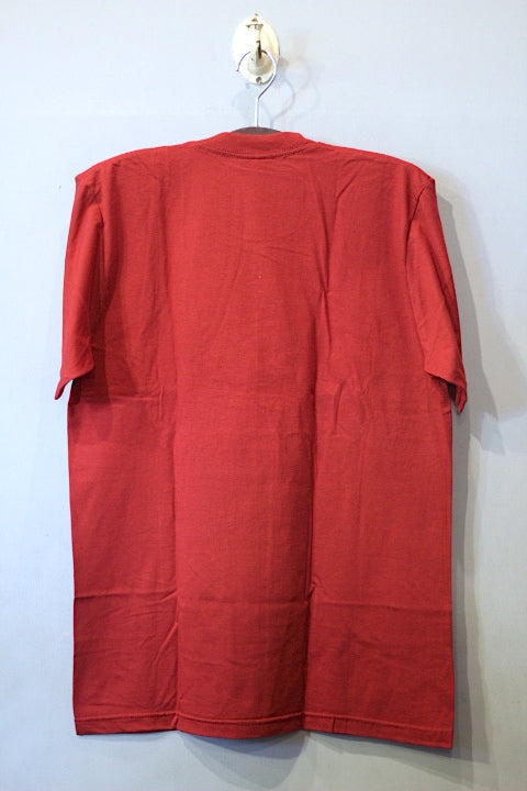 West NYC (ウェスト エヌワイシー)S/S Varsity Tee Burgundy Yellow