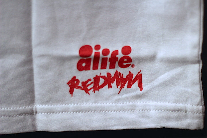 Alife(エーライフ) Redman How High Photo S/S Tee White