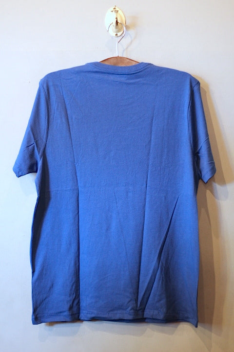 DKNY(ダナキャラン ニューヨーク) Token Coin Rubber Print Logo S/S Tee Royal