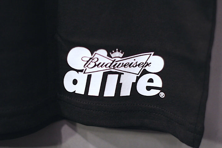 Alife(エーライフ) S/S Stuck Up BUD Tee Black Box Logo ボックス ロゴ Budweiser