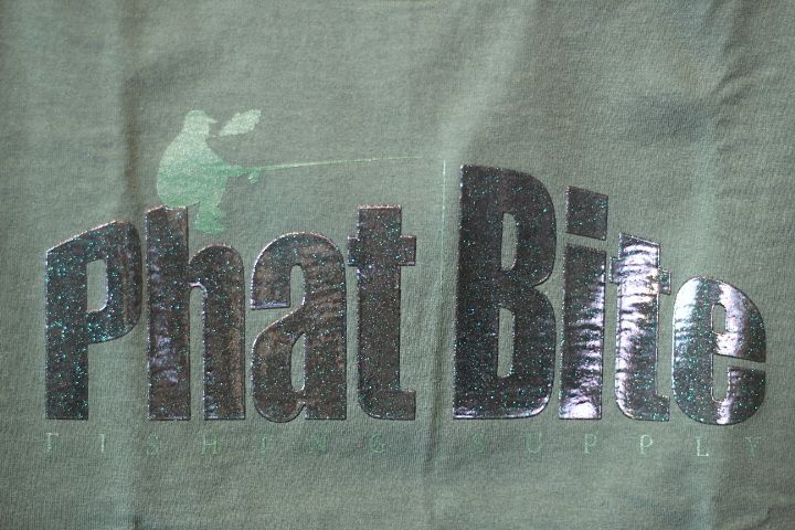 Phat Bite Gel Logo Tee Green ファットバイト