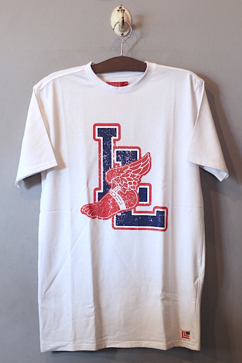Lo Life(ローライフ)L Wing Tee P Wing White ウイング フット ホワイト T-SHIRTS Polo 92 93 RL