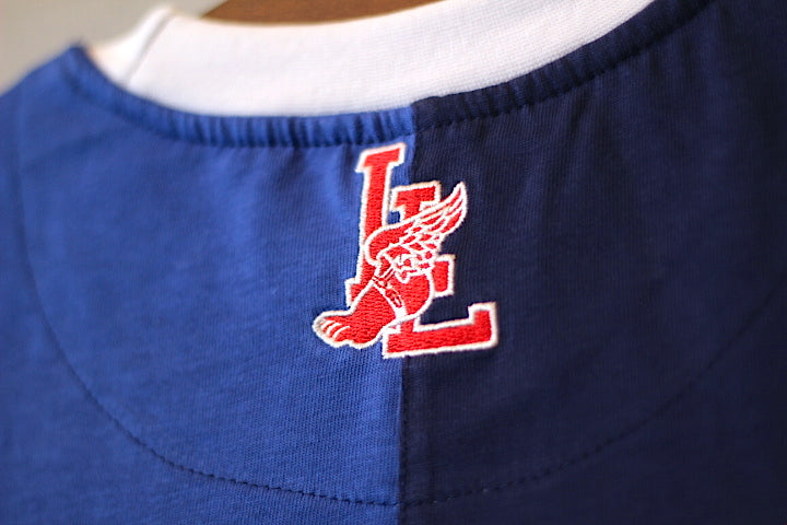 Lo Life(ローライフ)Stadium Tee Navy Royal ネイビー ロイアル スタジアム 1988 2 Tone T-SHIRTS Polo 92 93 RL Tシャツ