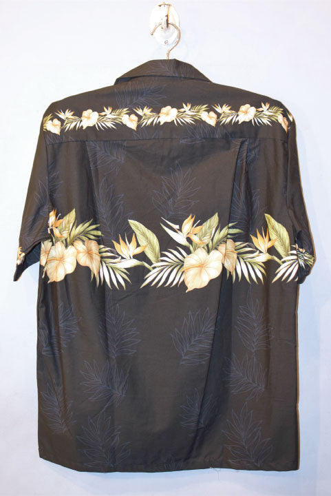 Pacific legend Aloha Shirts Palm Black パシフィック レジェンド アロハシャツ パルム ブラック