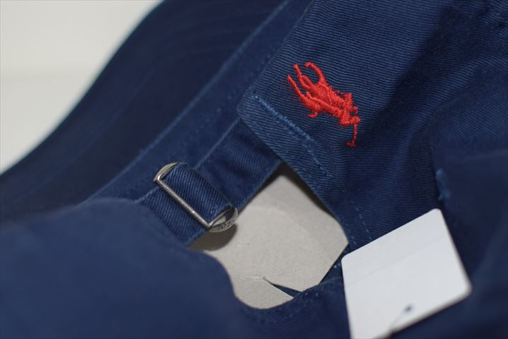 Polo Ralph Lauren(ラルフ ローレン)Cotton Script Logo Navy Cap ネイビー ポロ スクリプト ロゴ ボール キャップ