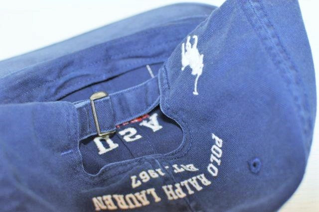 Polo Ralph Lauren(ラルフ ローレン)US Flag Cotton Logo Cap Navy アメリカン フラッグ ポロ ロゴ ボール ラルフローレン キャップ ネイビー