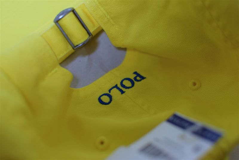 Polo Ralph Lauren(ラルフ ローレン)Cotton One Point Logo Cap Yellow ポニー ポロ ロゴ ボール ラルフローレン キャップ イエロー