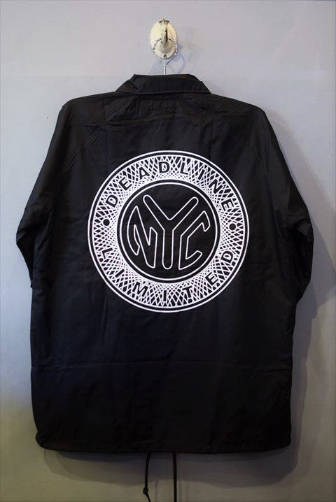 Deadline(デッドライン) Coach Jacket Black コーチ ジャケット ブラック Token Coin Logo