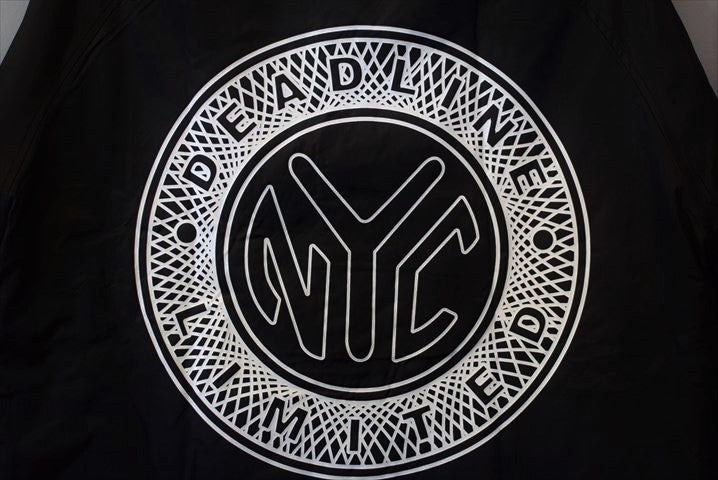 Deadline(デッドライン) Coach Jacket Black コーチ ジャケット ブラック Token Coin Logo