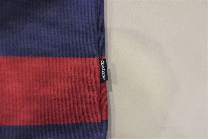 Border Rugby Shirt Burgundy Navy ボーダー ラグビー シャツ バーガンディー ネイビー ラガーシャツ