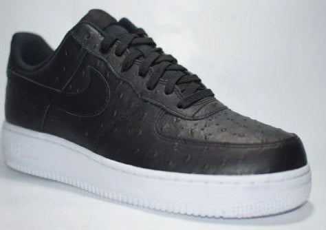 Nike Air Force 1 '07 LV8 Ostrich Black White ナイキ エアフォース オーストリッチ ブラック