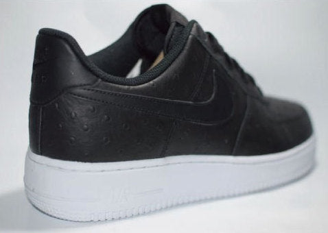 Nike Air Force 1 '07 LV8 Ostrich Black White ナイキ エアフォース オーストリッチ ブラック