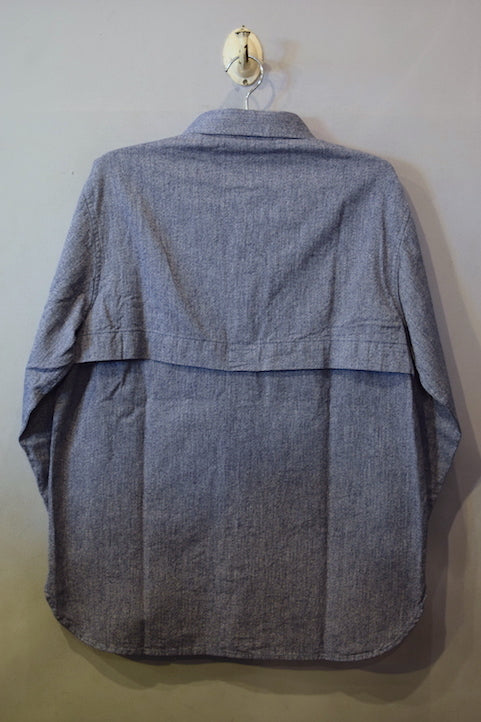 Phat Bite L/S Fishermans Shirt Indigo Chambray