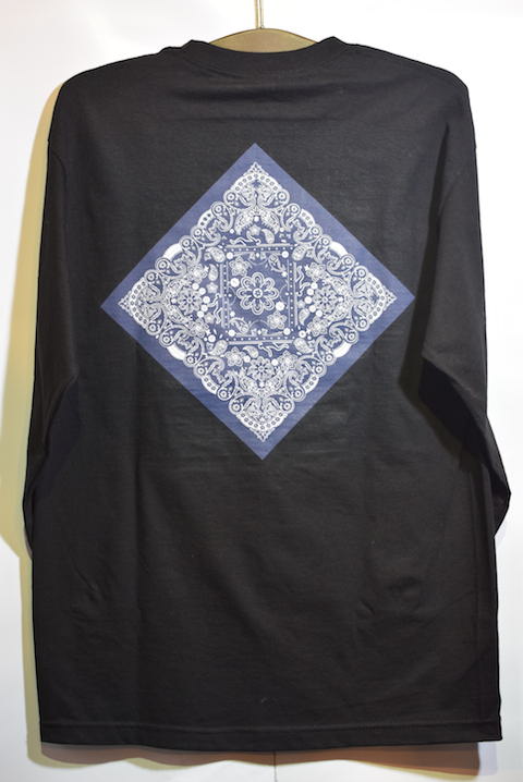 Deadline(デッドライン) Bandana L/S Tee Black ロンT Tシャツ