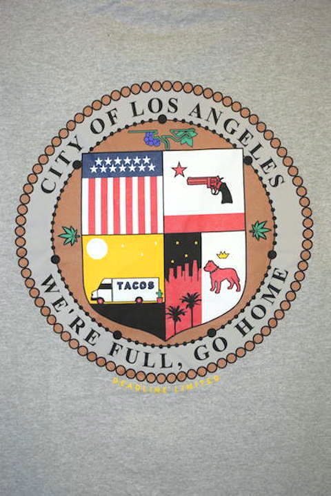 Deadline(デッドライン) Go Home S/S Tee Grey ゴーホーム 半袖 Tシャツ