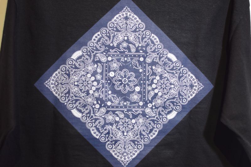 Deadline(デッドライン) Bandana L/S Tee Black ロンT Tシャツ