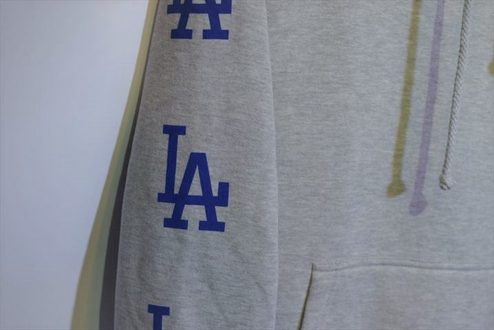 Deadline(デッドライン) Los Angels Dodgers Pullover Hoodie Grey ロサンゼルス ドジャース