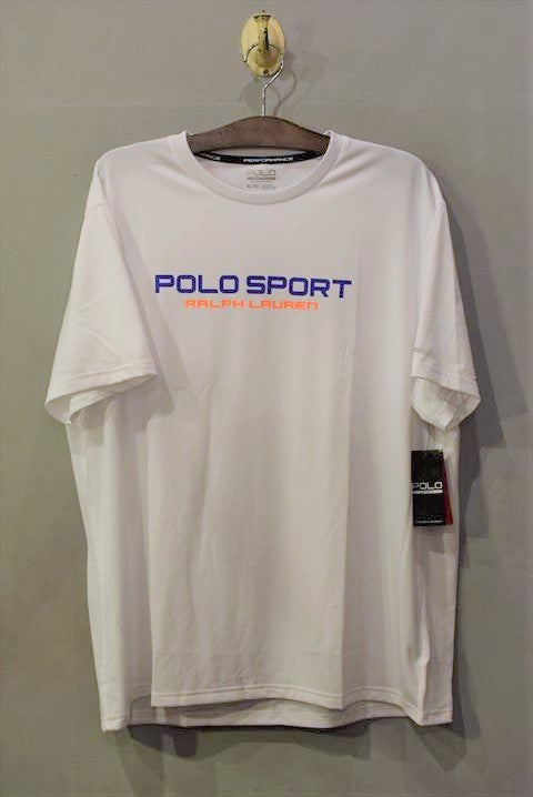 Polo Sport(ポロスポーツ) Classic Logo S/S Tee Thermo Vent White ポロスポ クラシック ロゴ Tシャツ