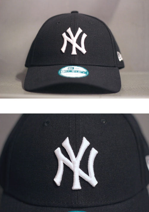 9Forty Cap Logo MLB NY NewYork Yankees Navy ネイビー ニューヨーク ヤンキース ロゴ ピンチヒッター ゲーム Team Official