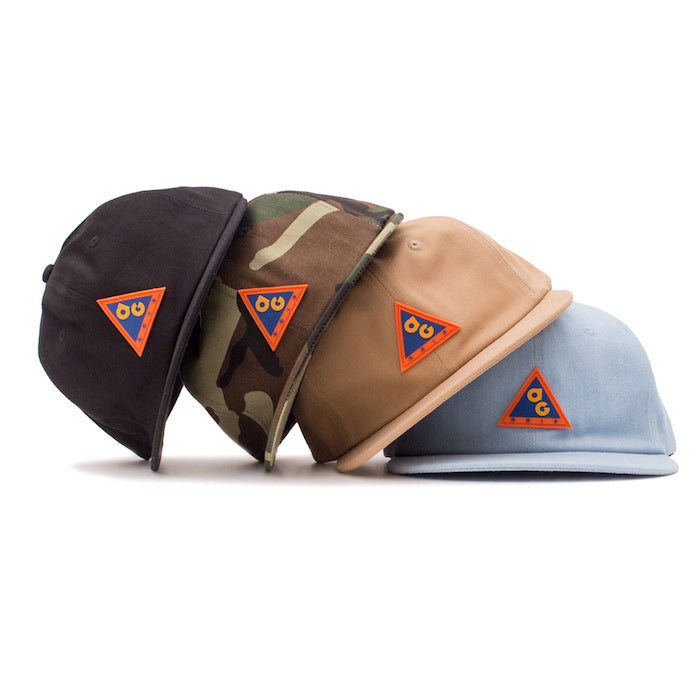 AG Conditions Twill 6 Panel Cap Black acg キャップ 帽子 ロゴ レザー ストラップ