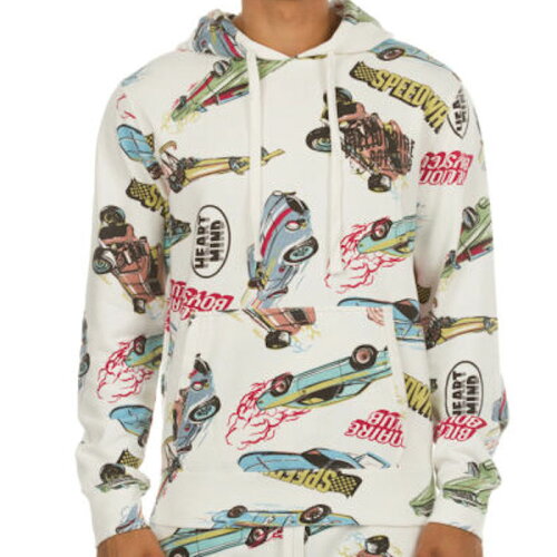 Billionaire Boys Club (ビリオネアボーイズクラブ)Speedway Sweat Hoodie White スウェット フーディー