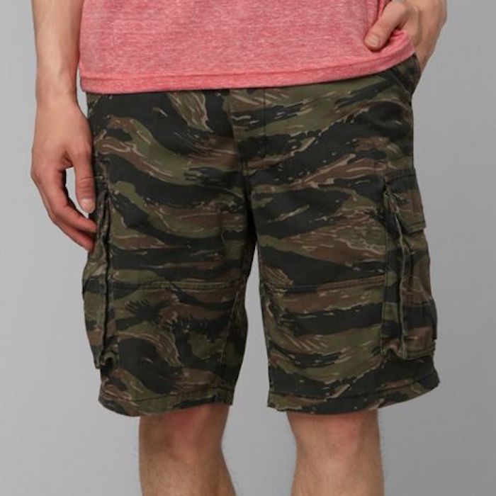 Military Cargo Shorts ミリタリー カーゴ ショーツ Tiger Camo