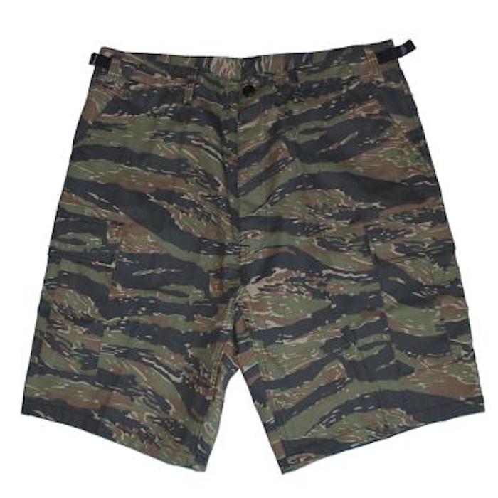 Military Cargo Shorts ミリタリー カーゴ ショーツ Tiger Camo